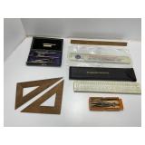 Vintage Drafting Tools and Slide Rules Collection