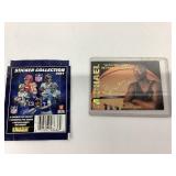 Michael Jordan Special Retirement Card and NFL Sti