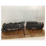 O Scale Lionel #2029 Locomotive and #234W Tender