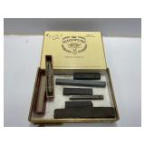 Boxed Set of Sharpening Stones with Plumbob