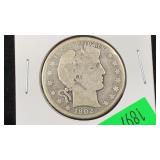 1902-O Silver Barber Half Dollar