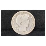 1899-O Silver Barber Half Dollar
