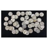 (50) Silver Mercury Dimes