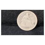1841-O Silver Seated Liberty Dime