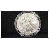 2007-W UNC Silver Eagle 1oz w/ OGP & COA