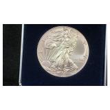 2016 Silver Eagle 1oz Bullion Coin w/ case