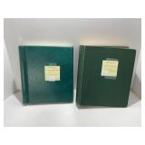 Two Stamp Albums with Collections from Belgium and