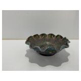 Fenton Persian Medallion Carnival Glass Bowl