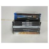 DVDs, Blu-rays and Game Lot