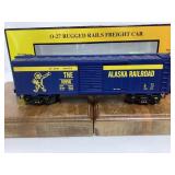 O Scale Rail King Alaska Box Car #30-4158A