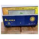 Rail King Alaska O-Scale High Cube Box Car