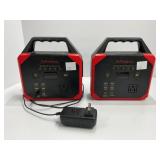 Two GoPower Plus Portable Power Stations