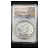 2021 (P) Type1 NGC MS69 Silver Eagle 1oz,