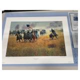 Mort Kï¿½nstler Signed Print ï¿½Dilger at Gettysburgï¿½