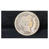 1899-S Silver Barber Dime
