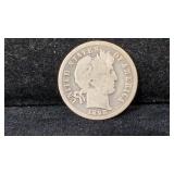 1898-O Silver Barber Dime