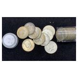 Roll (20) 1967 40% Silver Kennedy Half Dollars