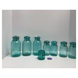 Blue Ball Ideal Canning Jars with Wire Bails