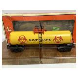 O Scale Lionel Biohazard Tank Car with Lights