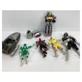Power Rangers Action Figures and Accessories Lot