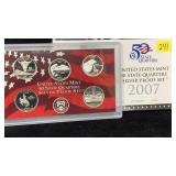 2007-S Silver State Quarters Proof Set