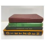 Four Vintage Hardcover Books