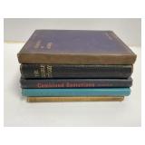 Five Hardcover Books, Mixed Titles