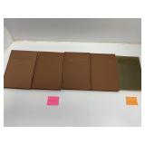 Five Leatherbound Military History Books