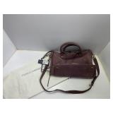 Rebecca Minkoff Aubergine Leather Satchel Bag