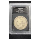 1878 8-T/F Silver Morgan Dollar, Bradford