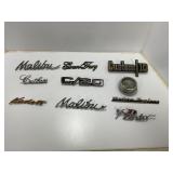 Ten Automotive Emblems and Badges