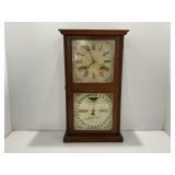 Vintage H.B. Hortonï¿½s Patents Calendar Clock