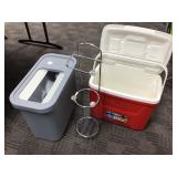 Household Items Including Igloo Cooler