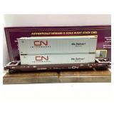 O Scale MTH Canadian Husky Stack Car #20-95098