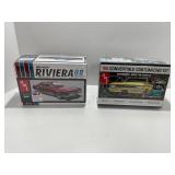 Two AMT 1/25 Scale Model Car Kits