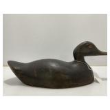 Vintage Hand-Painted Wooden River Duck Decoy