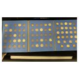 (42) Silver Mercury Dimes in Folder, No Keys