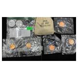 (15) UNC Lincoln Cents including 1934 & 1945-D,