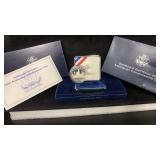 1996 Silver Proof Smithsonian Institution 150th