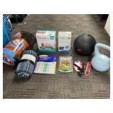 Household, Fitness, and Pet Items Lot