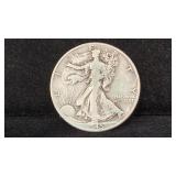 1945-D Silver Walking Liberty Half Dollar