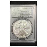2025-(P) PCGS MS69 Privy Silver Eagle 1oz w/