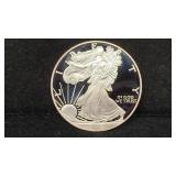 2002-W Proof Silver Eagle 1oz