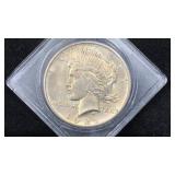 KEY DATE AU 1921 Peace Silver Dollar