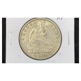 1854-O XF+ Seated Liberty Half Dollar w Arrows,