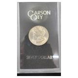 *1882-CC GSA Boxed Morgan Silver Dollar, reverse