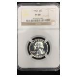 1962 Silver Washington Quarter NGC PF68