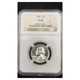 1959 Silver Washington Quarter NGC PF68