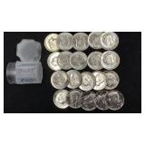 Last Year 2025-P&D UNC Kennedy Half Dollars, (10)