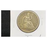 1870-S Seated Liberty Half Dollar